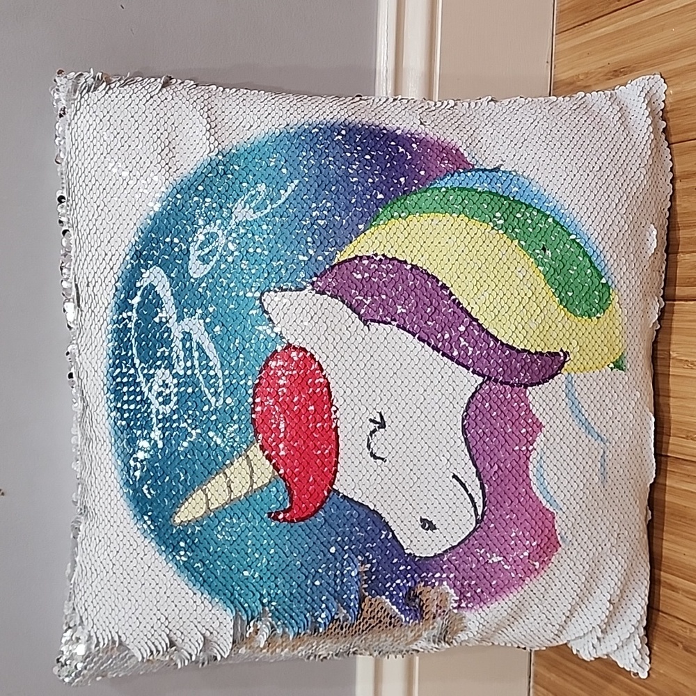 Zoe Unicorn pillow